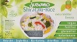 Jusano Shirataki Rice I Konjak-Reis aus Konjakmehl I Vegan I Glutenfrei I Kalorienarm I 1er Pack (5 x 250 g)