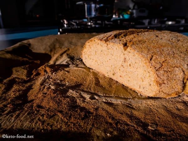 Low Carb italienisches Bauernbrot aus Kartoffelfasern